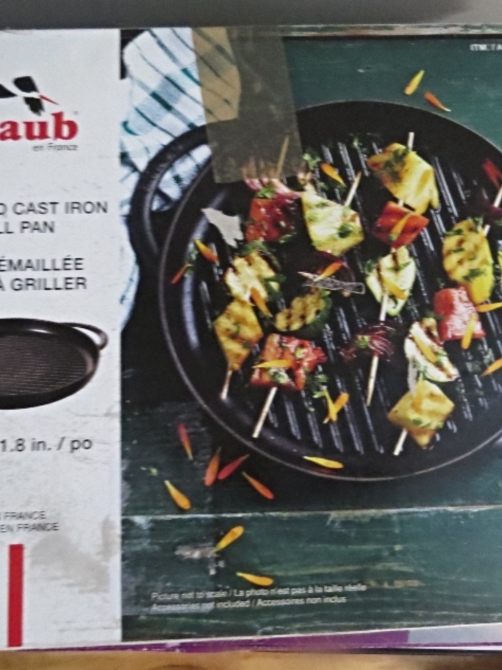STAUB Cast Iron Grill pan Made in France